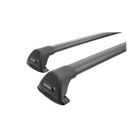 Prorack Aero Flush Bar Easy to Install S26B Black 100 & 105cm Pair