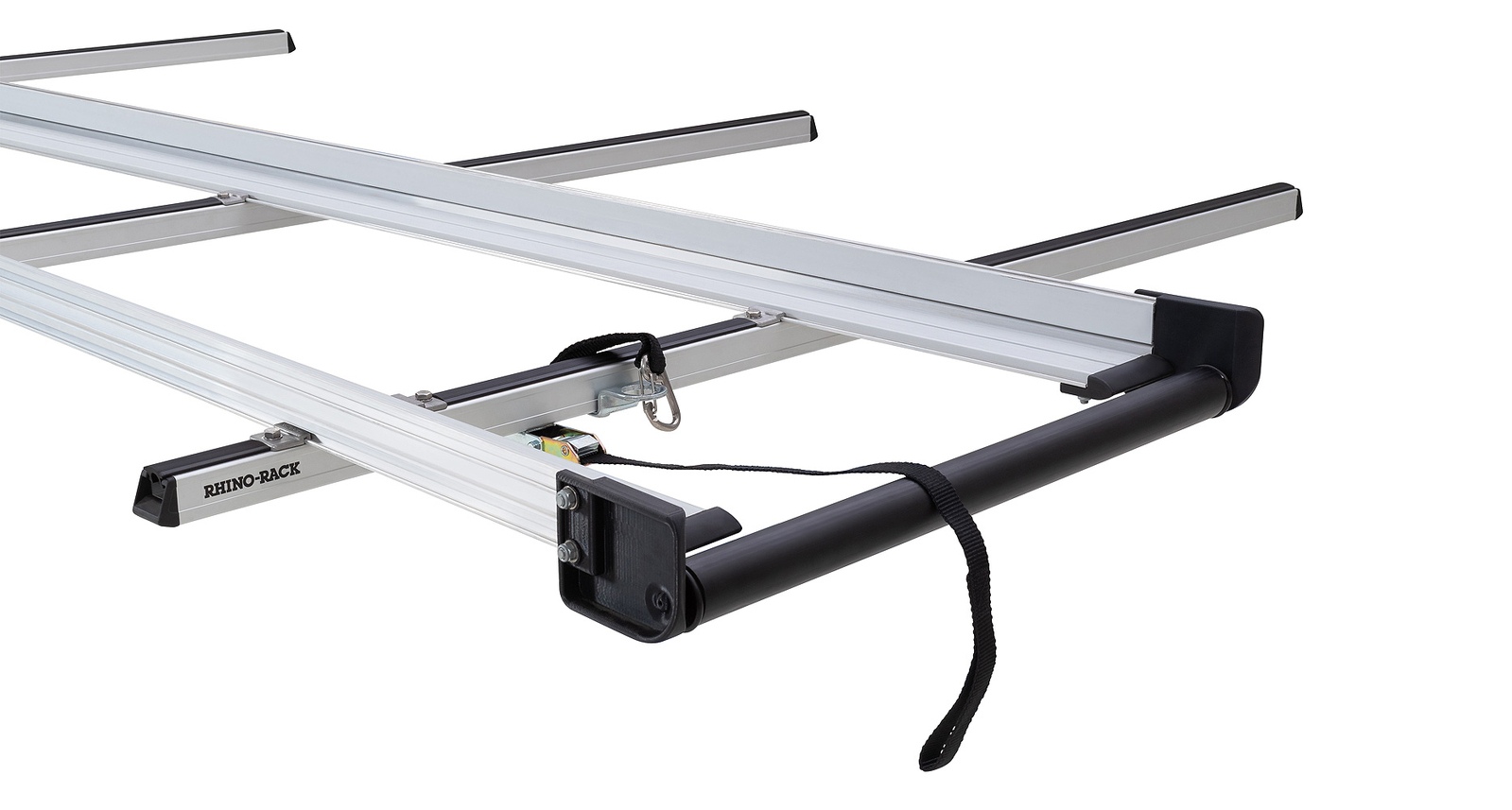 Ladder Rack Single Roller Rhino-Rack CSL 4.0m Ladder Rack w/ 680mm Roller for Transporter T5 2dr ...