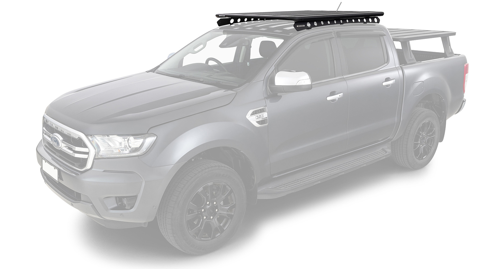 Px Ranger Arb Base Racks Rhino-Rack Pioneer 6 Platform w/ Backbone for Ford Ranger PX PX2 1500mm ...
