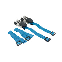 Rhino-Rack Recovery Track Straps with Stainless Steel Ratchet Buckle