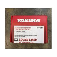 Yakima Lock N Load Mounting Kit for 2 Bar FP fits Toyota FJ Cruiser 2011 8000314