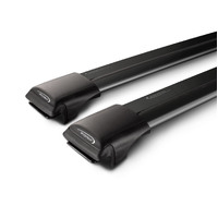 Yakima Rail Bar Roof Rack incl SKS System Lock S44YB Black 85cm Pair