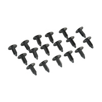 Rhino-Rack M6 Plug Kit Moulded Plastic Seal Black 17pcs ACC01