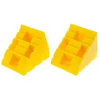 Hulk 4x4 Plastic Levelling Ramp Chocks for Caravans & Motorhomes 2pk