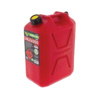 Hulk 4x4 Fast Flow Plastic Fuel Can Unleaded Storage Container Red 10L