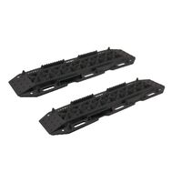Hulk 4x4 Nylon Recovery Tracks Traction & Assist in Vehicle Recovery Black 2pk