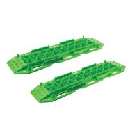 Hulk 4x4 Nylon Recovery Tracks Traction & Assist in Vehicle Recovery Green 2pk