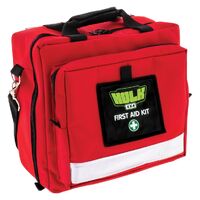 Hulk 4x4 Adventurer First Aid Kit with Reflective Strip Red HU1650