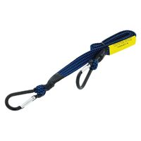 Hulk 4x4 Fat Bungee Strap with Carabiner Style Blue 80mm HU2080B