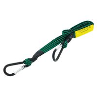 Hulk 4x4 Fat Bungee Strap with Carabiner Style Green 80mm HU2080G