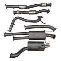 Hulk 4x4 Stainless Steel Exhaust Kit for Patrol Y62 S/S 5.6L V8 Series 1-5 Twin