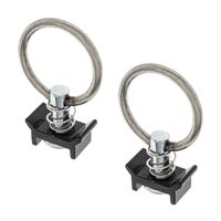 Hulk 4x4 Moveable Mounting Rings suit Anchor Tracks 2 Pack HU5007