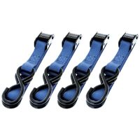 Hulk 4x4 Cambuckle Tiedown Straps Great for Securing Loads to Trailers 4 Pack