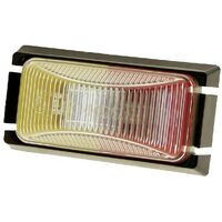 Hulk 4x4 Led Side Marker Lamp 12/24V Lead Red Amber 200mm HU9655