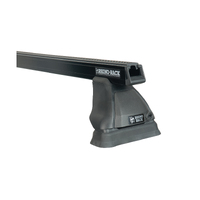 Rhino-Rack Heavy Duty 2500 Black 2 Bar FMP Roof Rack Lockable Legs JA0156
