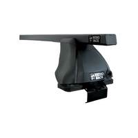 Rhino-Rack Euro 2500 Black 2 Bar Roof Rack Easy to Install/Remove JA0392
