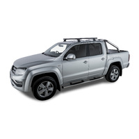 Rhino-Rack Heavy Duty RCH Black 2 Bar Roof Rack for Volkswagen Amarok 2H