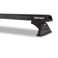 Rhino-Rack Heavy Duty RCH 2 Bar Roof Rack for Mitsubishi Triton Gen5 MQ MR Black
