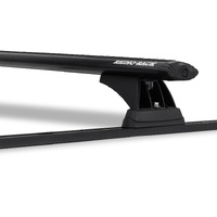 Rhino-Rack Vortex RCH Trackmount 2 Bar Roof Rack for Toyota Hilux Gen 8 Black