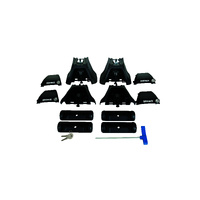 Rhino-Rack Sportz 2500 Black 3 Bar Roof Rack for Nissan Elgrand E50 4dr Van