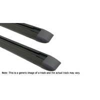 Rhino-Rack Tracks with Hardware & End Caps for Flexiglass Flexisport Canopy Pair