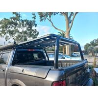 All Bars And Racks Front & Rear Racks with Rails for Ram 1500 DS Ripple Black