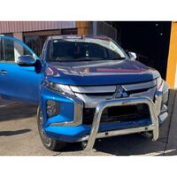 All Bars And Racks Polished Nudgebar for Mitsubishi Triton MR GSR