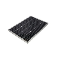120W Monocrystalline Silver Frame Solar Panel