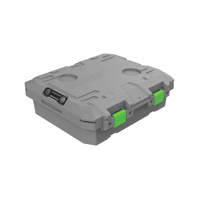 Rhino-Rack Tred Storage Box Grey with Green for Camping & Fishing 25L